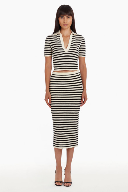 Seine Top - Black/Cream